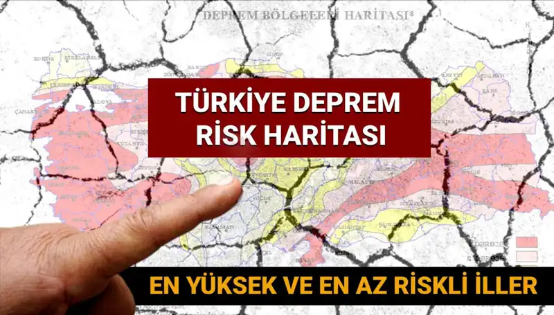 Türkiye'nin 2025 Deprem Riski Haritası: Hangi İller Tehlikede?