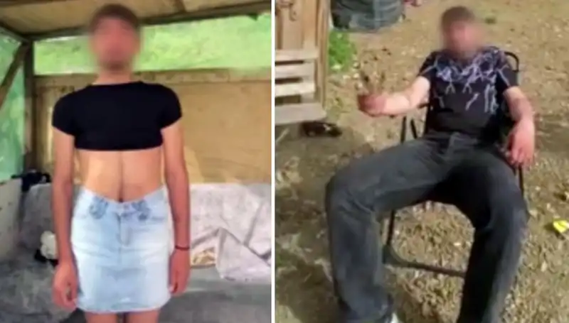 Hırsızlar Yakalandı: Kadın Kıyafeti Giydirilip Video Çekildi