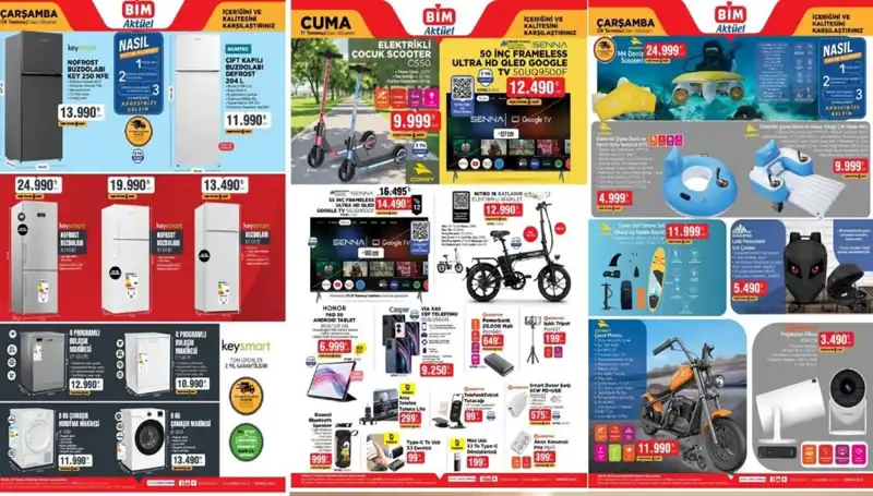 BİM'den Yaz İndirimleri: Akıllı Telefon ve Elektronik Cihazlar Kapınıza Geliyor!