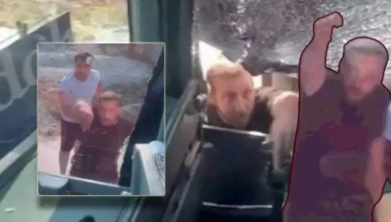 Turist Otobüsüne Taşlı Saldırı: Şoförün Durumu Ciddi!