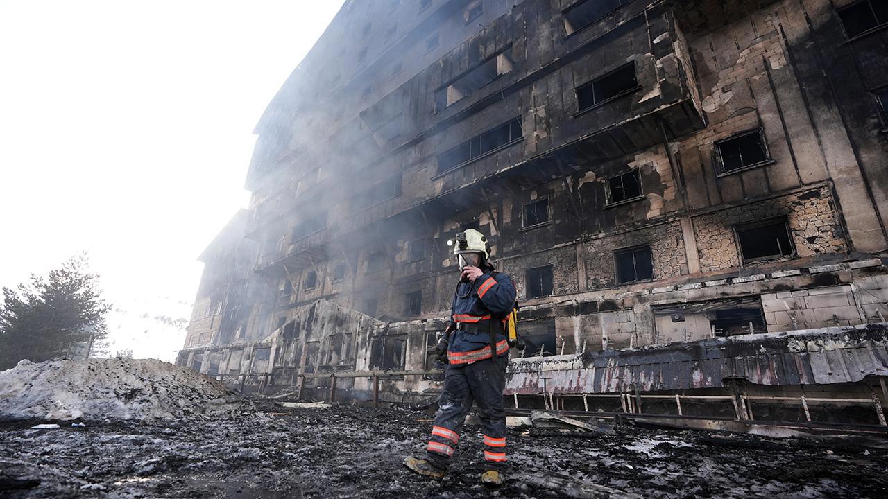 Kartalkaya'da Çıkan Otel Yangınına İlişkin İtfaiye Raporu Yayınlandı
