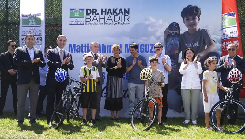 Bahçelievler'de Gençlere Spor Dolu Bir Yaşam: Mattia Ahmet Minguzzi Skate Parkı Açıldı