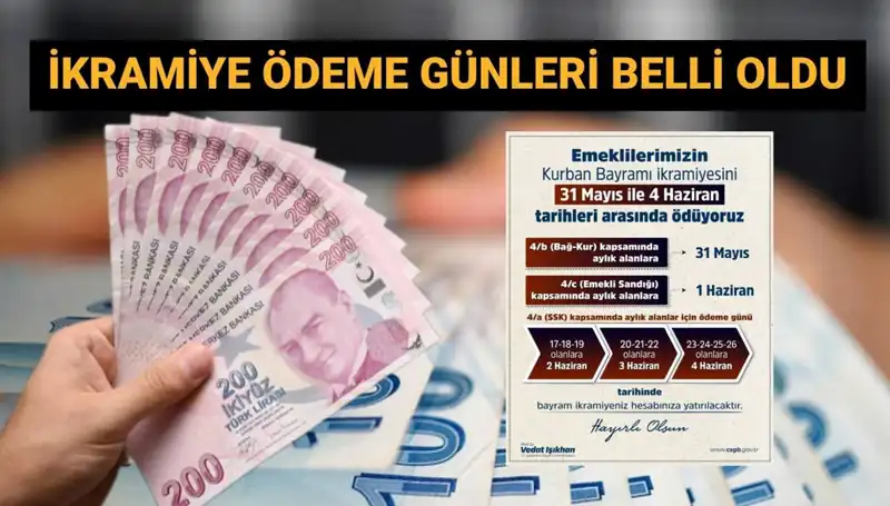 Emekli Bayram İkramiyeleri Hesaplara Geçiyor: Ne Zaman Yatacak?