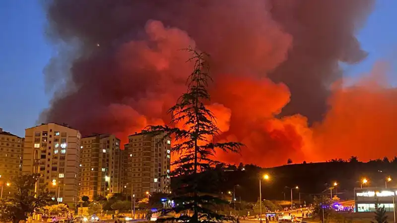 Bursa’da Yangınlar Şehri Tehdit Ediyor: Vatandaşlar Endişeli