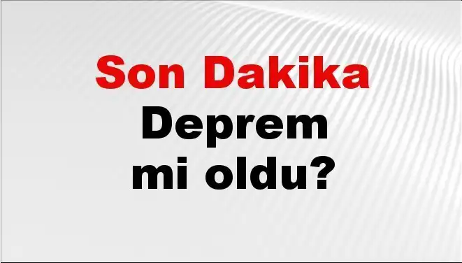 Kütahya'da Şok Gelişme: Yeni Bir Deprem Mi Bekleniyor?