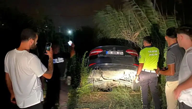Kaçan Trafik Magandası Dere Yatağında Mahsur Kaldı!