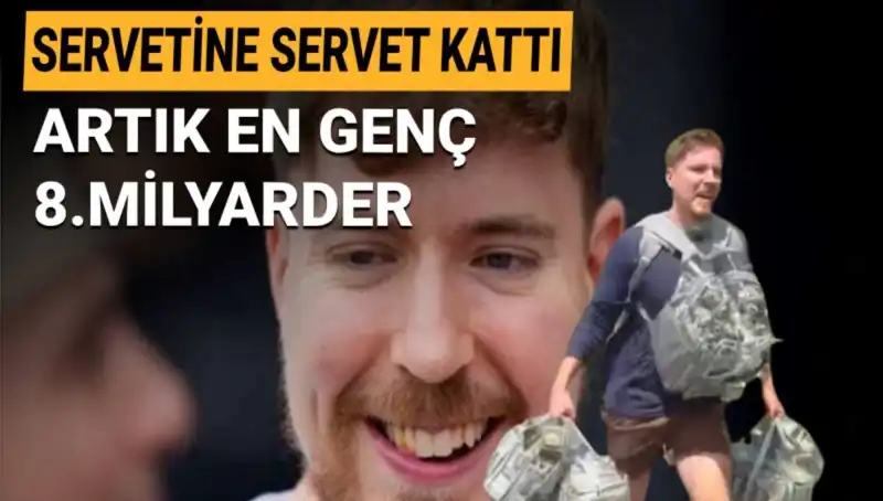 8. Milyarder Yaşında MrBeast: Gençlik ve Başarıyla Dolu Bir Hayat