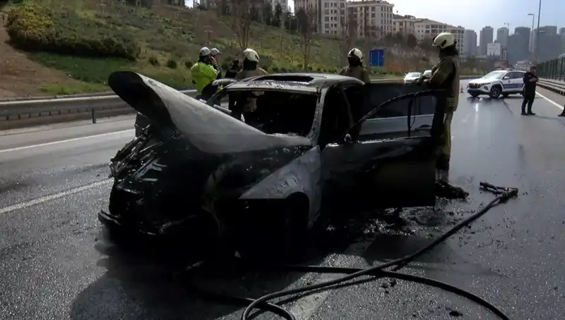 Yangınla Kül Olan Otomobilin Gizemi Çözülüyor: Neden Yandı?