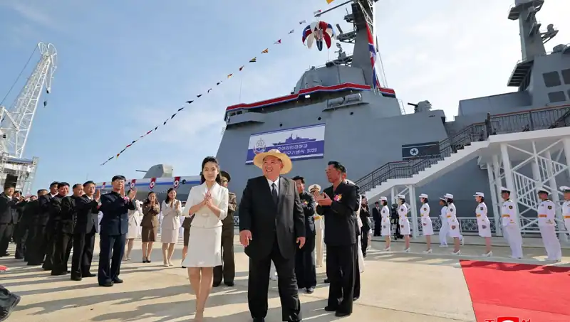 Kuzey Kore’den Denizde Güç Gösteren 5 Bin Tonluk Yeni Destroyer Planı