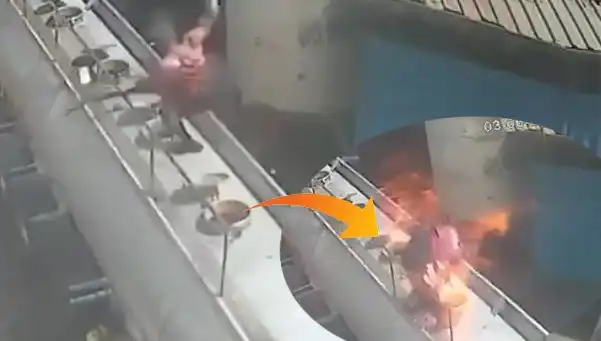 Sigara İçen Adam Tanker Kapağını Açınca Ortaya Çıkan Patlama Şaşırttı!