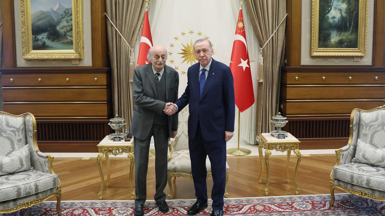 Lübnan Dürzi lider Canbolat'tan Türkiye'ye övgü