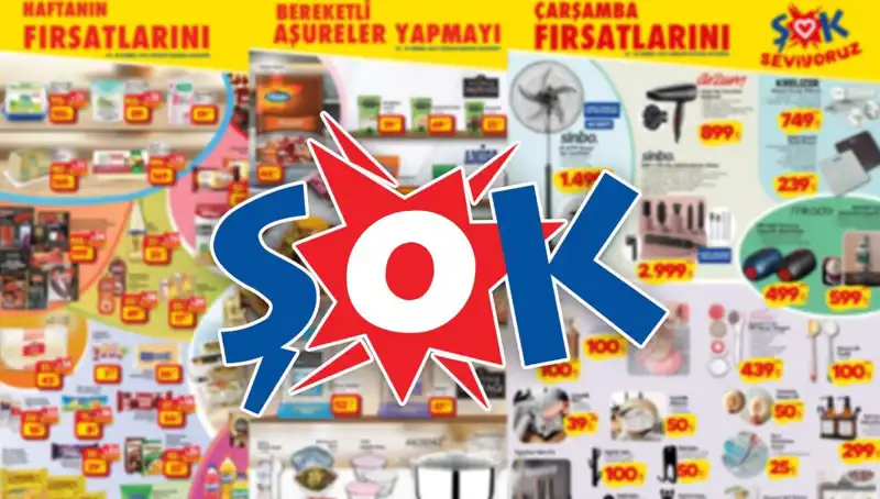 ŞOK Marketlerde Yazın Keyfini Çıkarmak İçin İhtiyacınız Olan Ürünler!