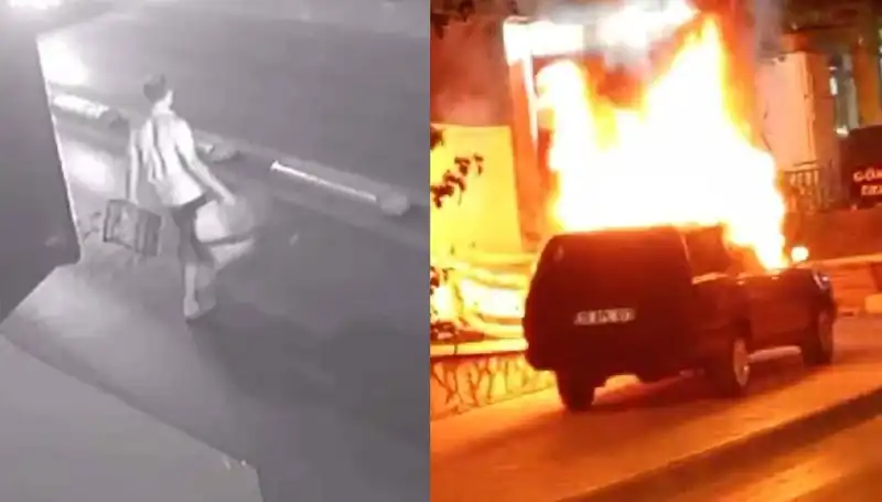 Boşanma Sürecinde Olaylı Gelişme: Eşinin Aracını Ateşe Verdi!