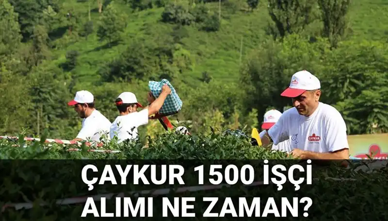 ÇAYKUR İşçi Alımı Kura Çekimi Tarihleri Açıklandı! Heyecan Dorukta